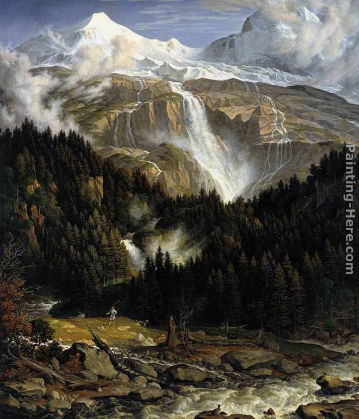 Joseph Anton Koch The Schmadribach Falls